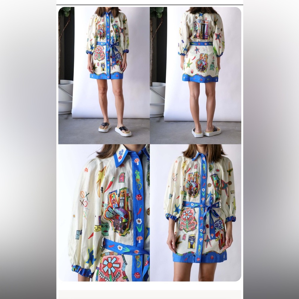 New with Tags - Alemais Players Club Mini Dress - Picture 16 of 16
